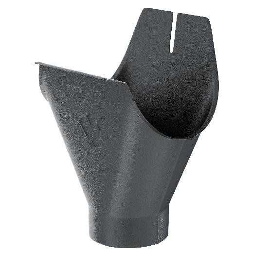 Водосток Aquasistem, Система 125/90 - Воронка желоба RR 23 Маренго matt купить в Казани