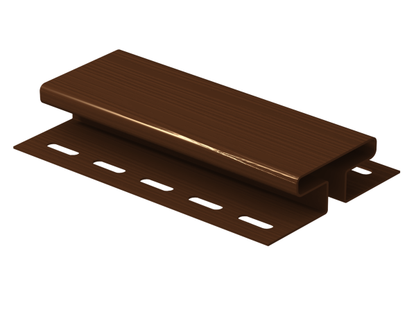 H-планка Ю-пласт Классика коричневая купить в Казани