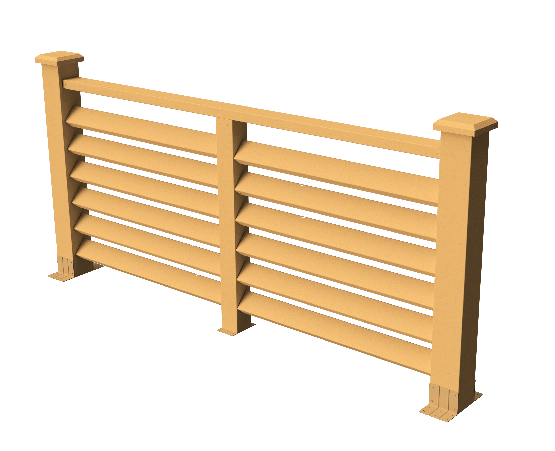 Ограждения декоративное ДПК GRINDERDECO Босфор песчаник купить в Казани