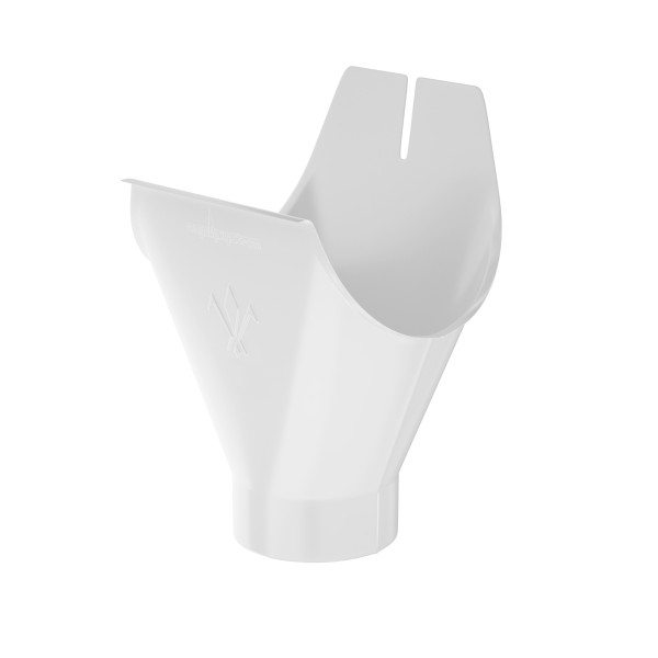 Водосток Aquasistem, система 150/100 - Воронка желоба RAL 9003 Белый купить в Казани