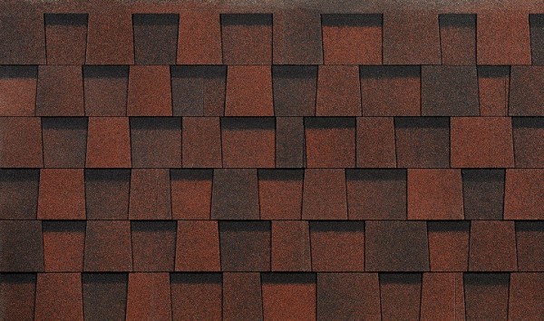 Ламинированная черепиц Docke, DRAGON STANDARD,КРАСНЫЙ купить в Казани