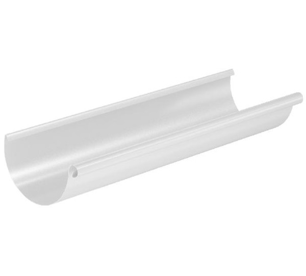 Водосток Aquasistem, система 150x100 - Водосточный желоб 3.00м RR 20 Мраморно-белый купить в Казани