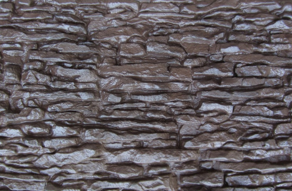 Фасадная панель Аэлит Пласт крупный Коричневый купить в Казани