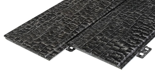 Фиброцементные панели FCSPRO Decor Wood Click Угольное купить в Казани