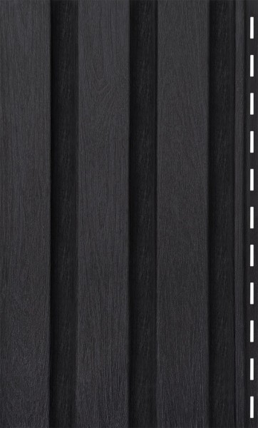 Сайдинг Ю-Пласт Тимберблок Рейка фасадная Угольный купить в Казани