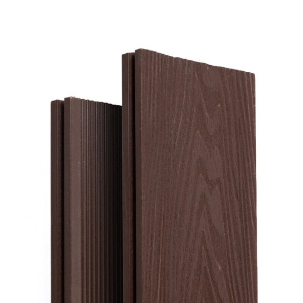 Террасная доска Ecodecking Экстра 3D полнотелая Венге купить в Казани