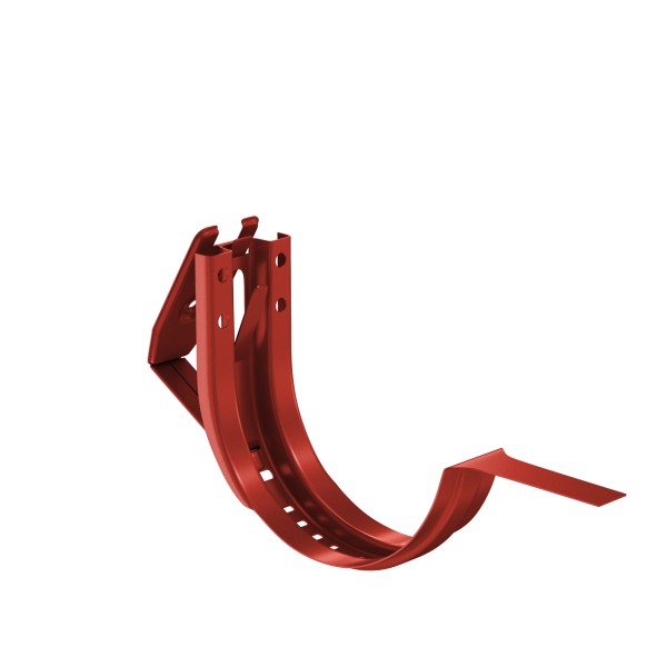 Водосток Aquasistem, система 125x90 - Крюк крепления желоба короткий регулируемый RR 29 Бургундский купить в Казани