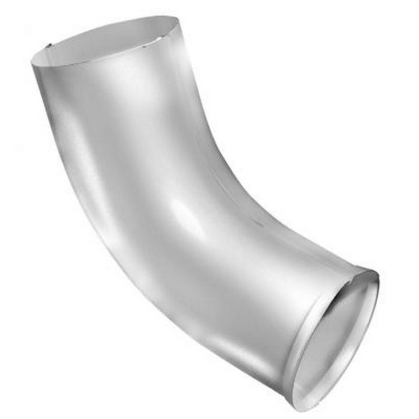 Водосток Grand Line 150x100 – Колено сливное RAL 9003 купить в Казани