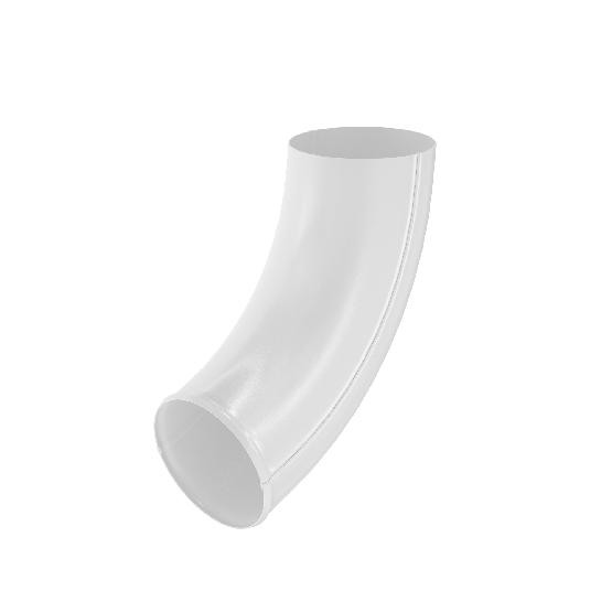 Водосток Aquasistem, система 150/100 - Отвод трубы RAL 9003 Белый купить в Казани