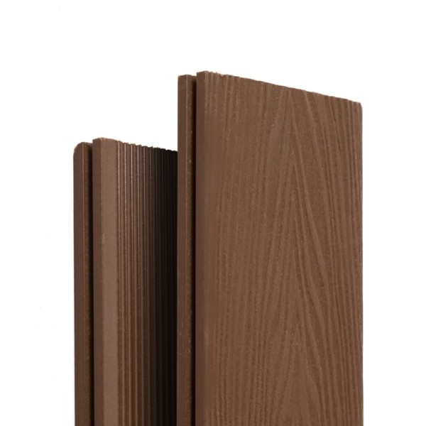 Террасная доска Ecodecking Экстра 3D полнотелая Шоколад купить в Казани