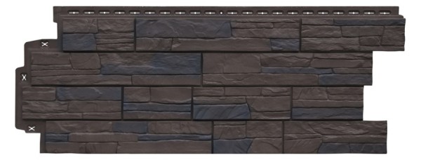 Фасадная панель Grand Line Сланец Элит Орех купить в Казани