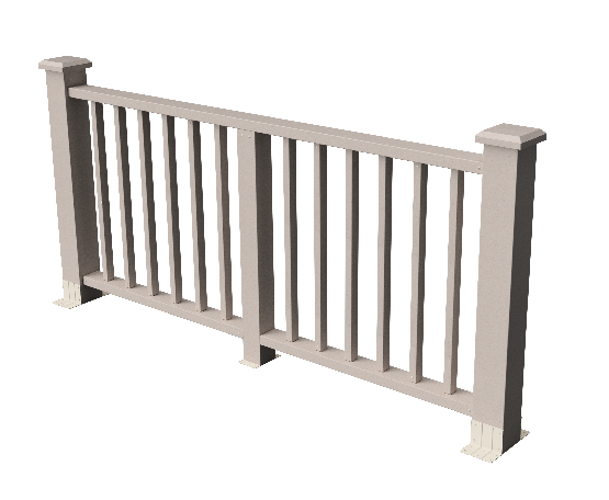 Ограждения декоративное ДПК GRINDERDECO Альма выбеленый дуб купить в Казани