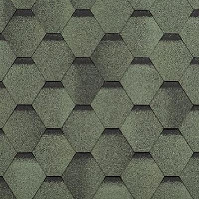 Гибкая черепица Shinglas, серия Комфорт, оллекция Сальса – Авакадо купить в Казани