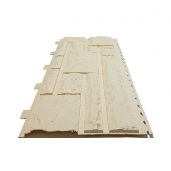 Фасадная панель Доломит, Стандарт, Слоновая кость купить в Казани