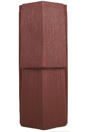 Угол T-Сайдинг-Щепа пихта ЭКО-1 Браун купить в Казани