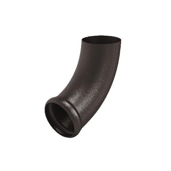 Водосток Aquasistem, Система 150/100 - Отвод трубы декорированный RR 32 Тёмно-коричневый matt купить в Казани