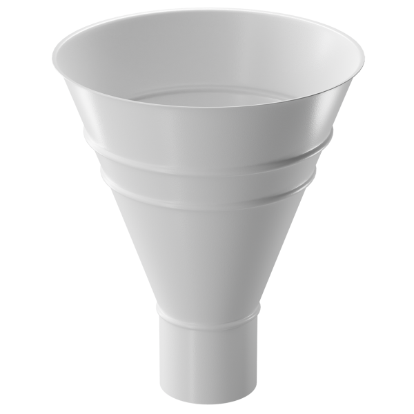 Воронка водосборная Döcke STAL PREMIUM, Пломбир купить в Казани