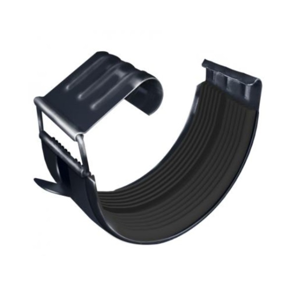 Водосток Grand Line 150x100 – Соединитель для желоба RAL 7024 купить в Казани