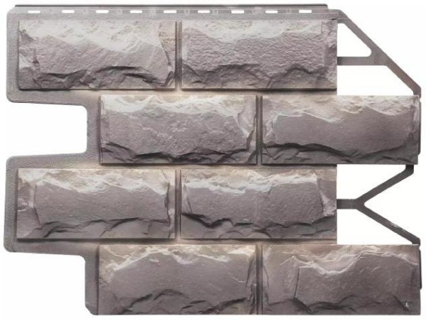 Фасадная панель FineBer Блок, Бежево-коричневый купить в Казани