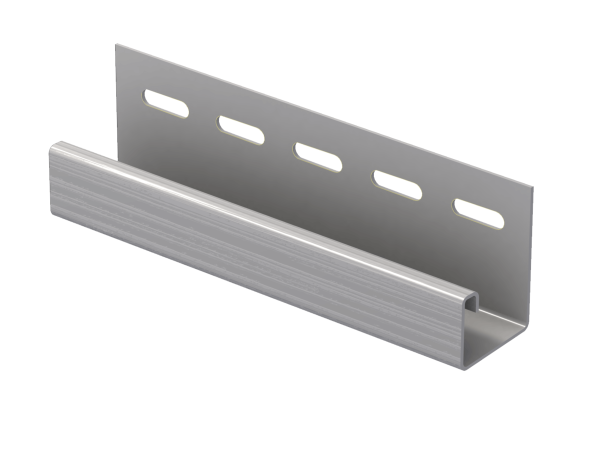 J-планка Ю-пласт Классика серая купить в Казани