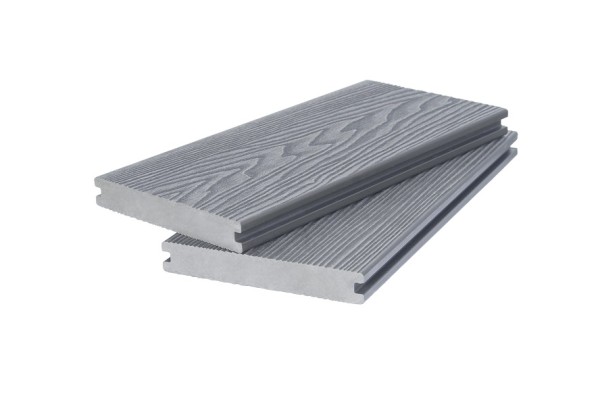 Доска террасная 3D фактура дерева POLIVAN GROUP двухсторонняя полнотелая SINGARAJA серый купить в Казани