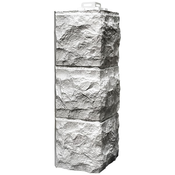 Угол Фасайдинг Серия «Доломит» Светло Серый купить в Казани