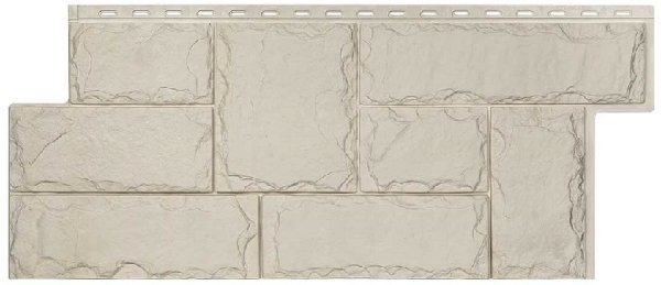 Фасадная панель T-Сайдинг-МАРСЕЛЬ ЭКО-1 Уайт купить в Казани