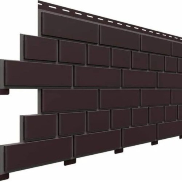 Фасадная панель Доломит Кирпич, Коричневый купить в Казани