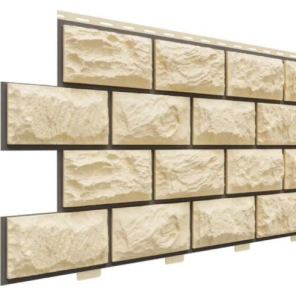 Фасадная панель Доломит Альпийский прокрашенный Шампань купить в Казани