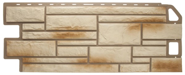 Цокольный сайдинг альта-профиль - коллекция "камень", ракушечник купить в Казани