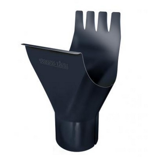 Водосток Grand Line 150x100 – Воронка желоба RAL 7024 купить в Казани