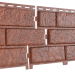Фасадная панель Ю-Пласт Стоун Хаус Кирпич Красный купить в Казани