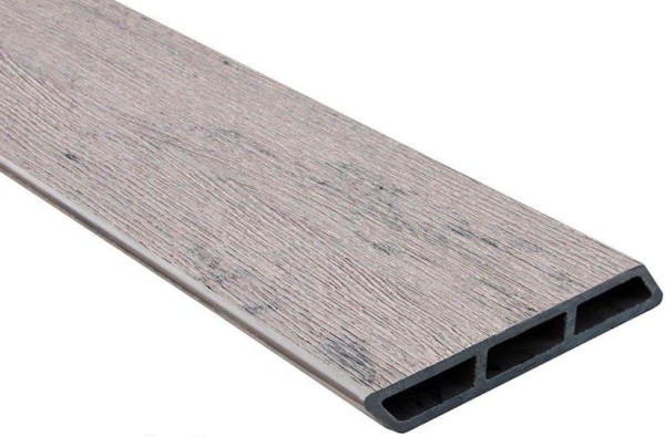 Доска Ромбус 3D ДПК Outdoor STORM GREY серая микс купить в Казани