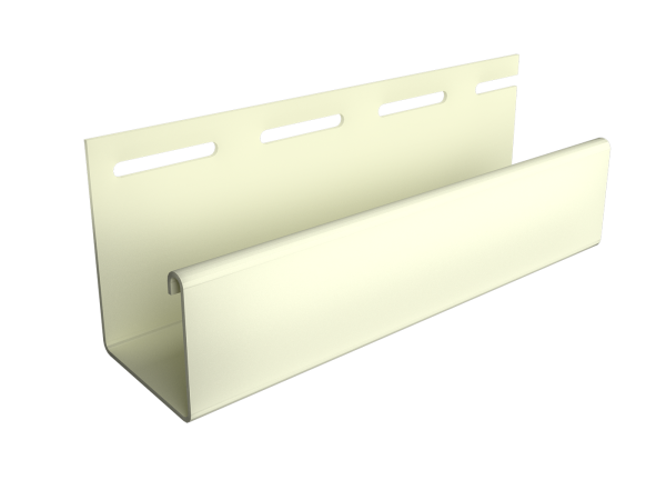 Фасадный J-профиль 30 мм Слоновая кость купить в Казани