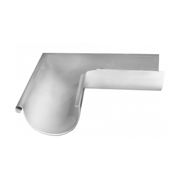 Водосток Grand Line 150x100 – Угол наружный 90° RAL 9003 купить в Казани