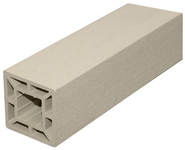 Столб промежуточный CM Railing Белое дерево купить в Казани