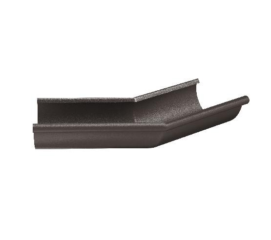 Водосток Aquasistem, Система 150/100 - Угол желоба, наружный 135° RR 32 Тёмно-коричневый matt купить в Казани
