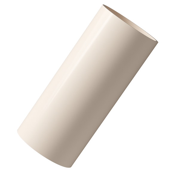 Труба водосточная 3м Docke Lux ПВХ Латте купить в Казани