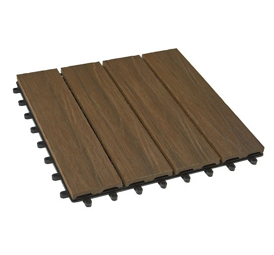 Садовый паркет дпк CM Garden Modern, 300х300 мм, PATINA BROWN (Патина коричневый) купить в Казани