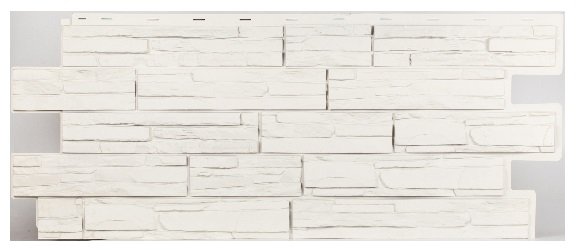 Фасадная панель T-Сайдинг-Альпийская сказка Белый купить в Казани