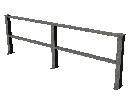 Ограждения декоративное ДПК GRINDERDECO Ковбойская изгородь серый базальт купить в Казани