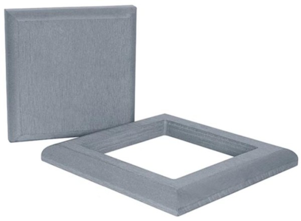 Комплект крышка и юбка ДПК для столба Polivan SINGARAJA серый купить в Казани