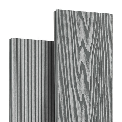 Террасная доска из ДПК Latitudo Optima 146х24 Серый купить в Казани