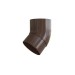 Водосток Альта-Профиль ПВХ – Колено 67 (коричневый) купить в Казани