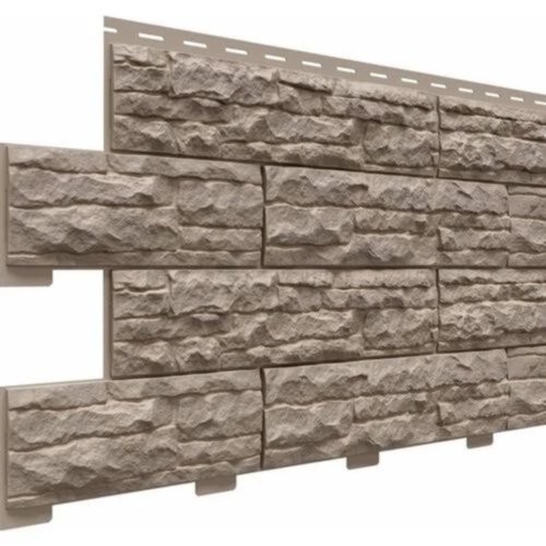 Фасадная панель Скалистый риф Премиум Графит  купить в Казани