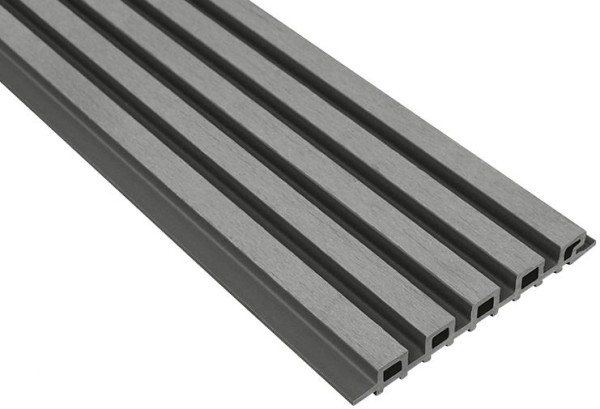 Панель универсальная ДПК Outdoor 3D шлифованная серая купить в Казани