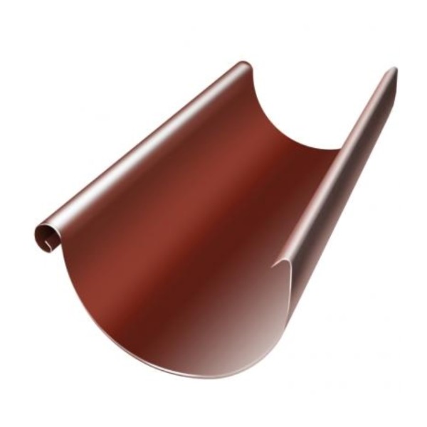 Водосток Grand Line 125x90 – Желоб 3м RAL 8004 купить в Казани