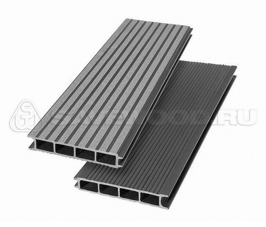 Террасная доска из ДПК SW Ulmus «SaveWood» графит купить в Казани