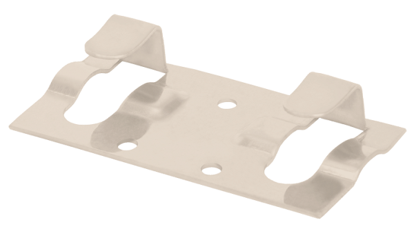 Кляймер стартовый Grinder для монтажа наличника белый купить в Казани