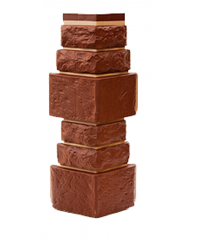 Угол T-Сайдинг-Дикий Камень Коричневый купить в Казани